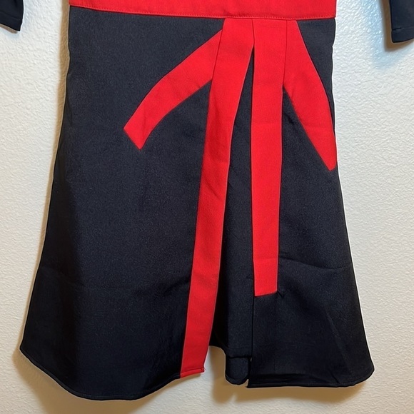 METISU Red and Black Bow Dress - Picture 4 of 12